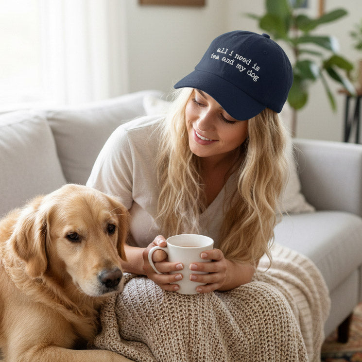 Tea and My Dog Cap