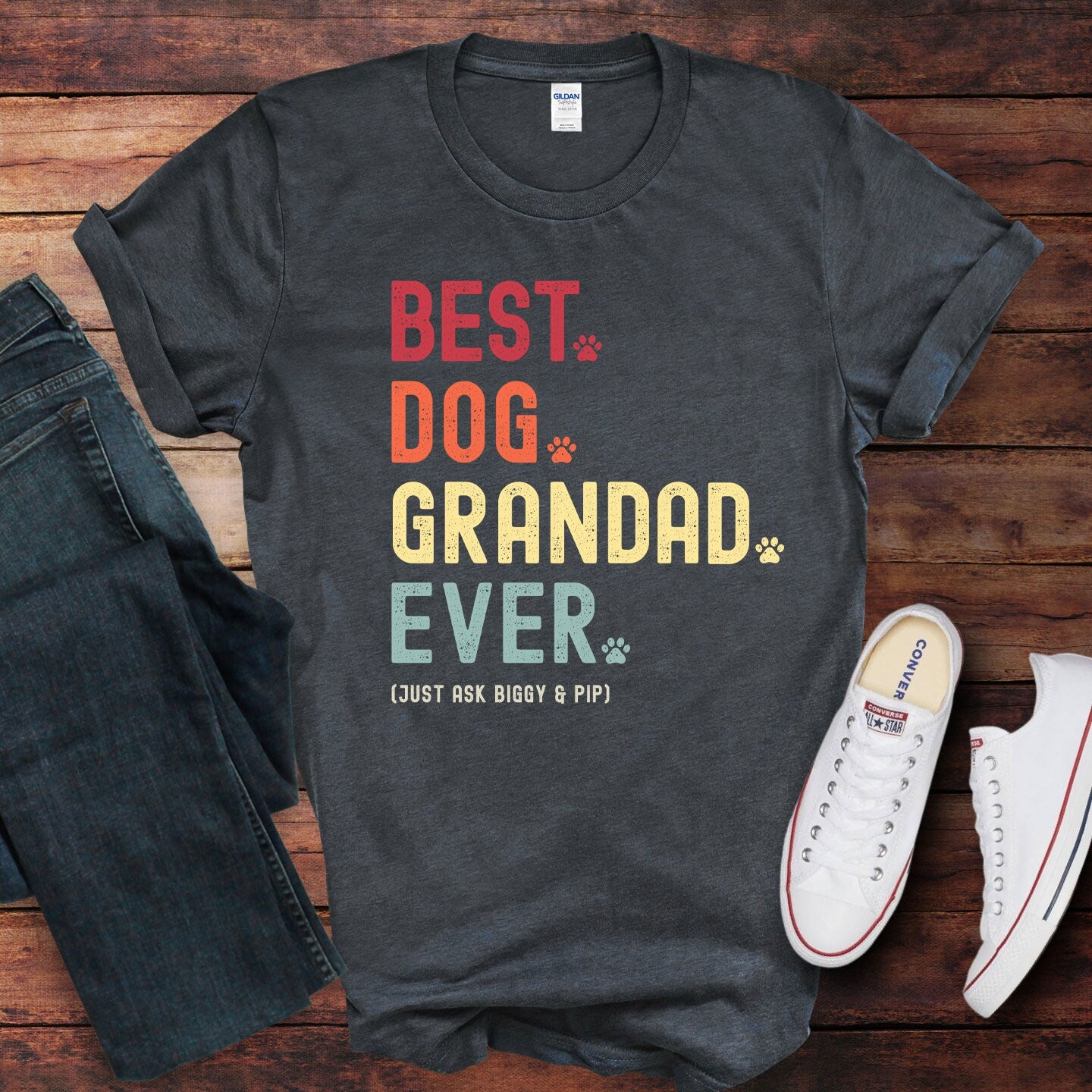 Dog Grandad Just Ask Shirt