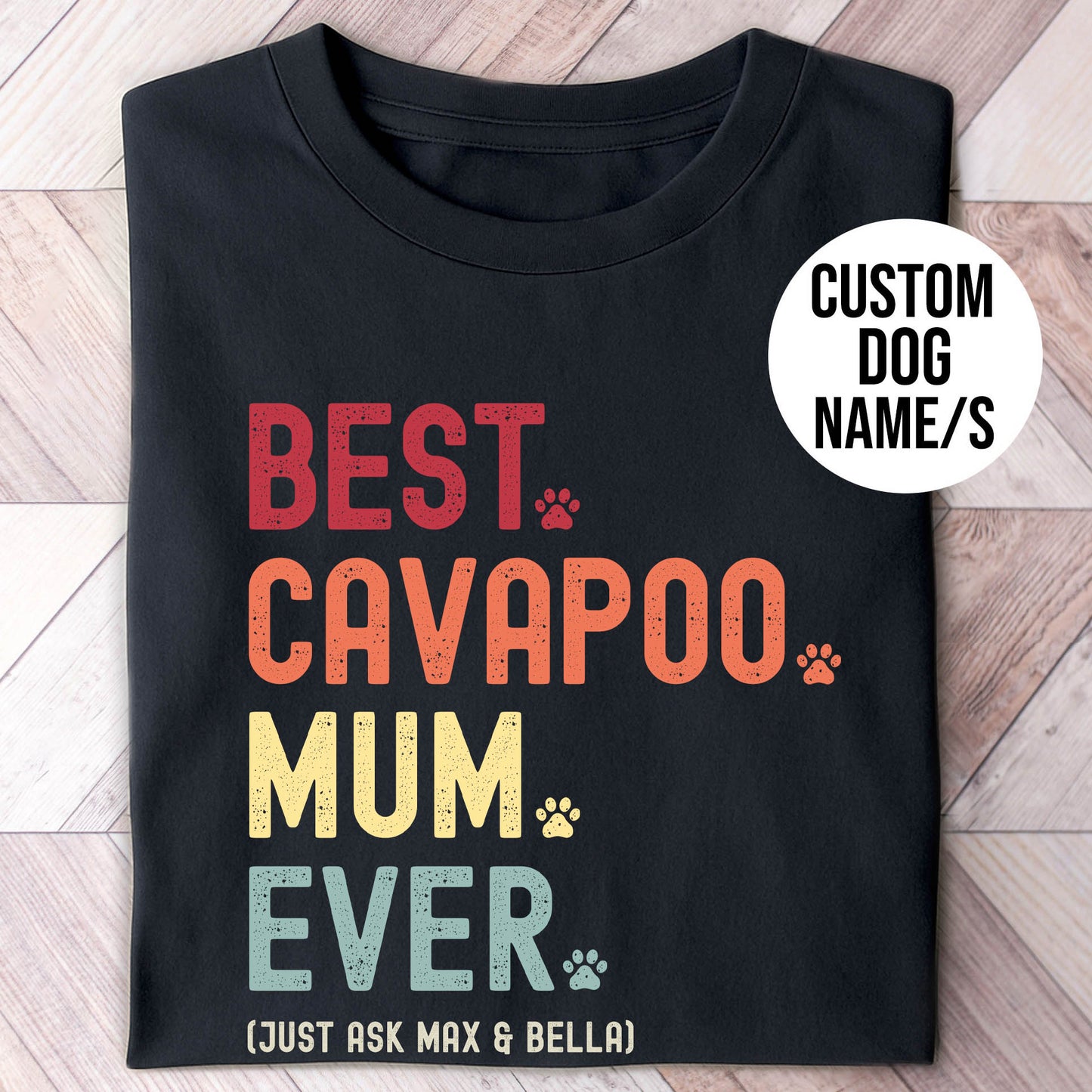 Cavapoo Mum Just Ask Shirt