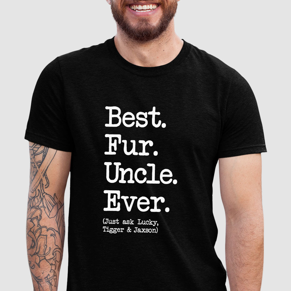 Fur Uncle Type Shirt