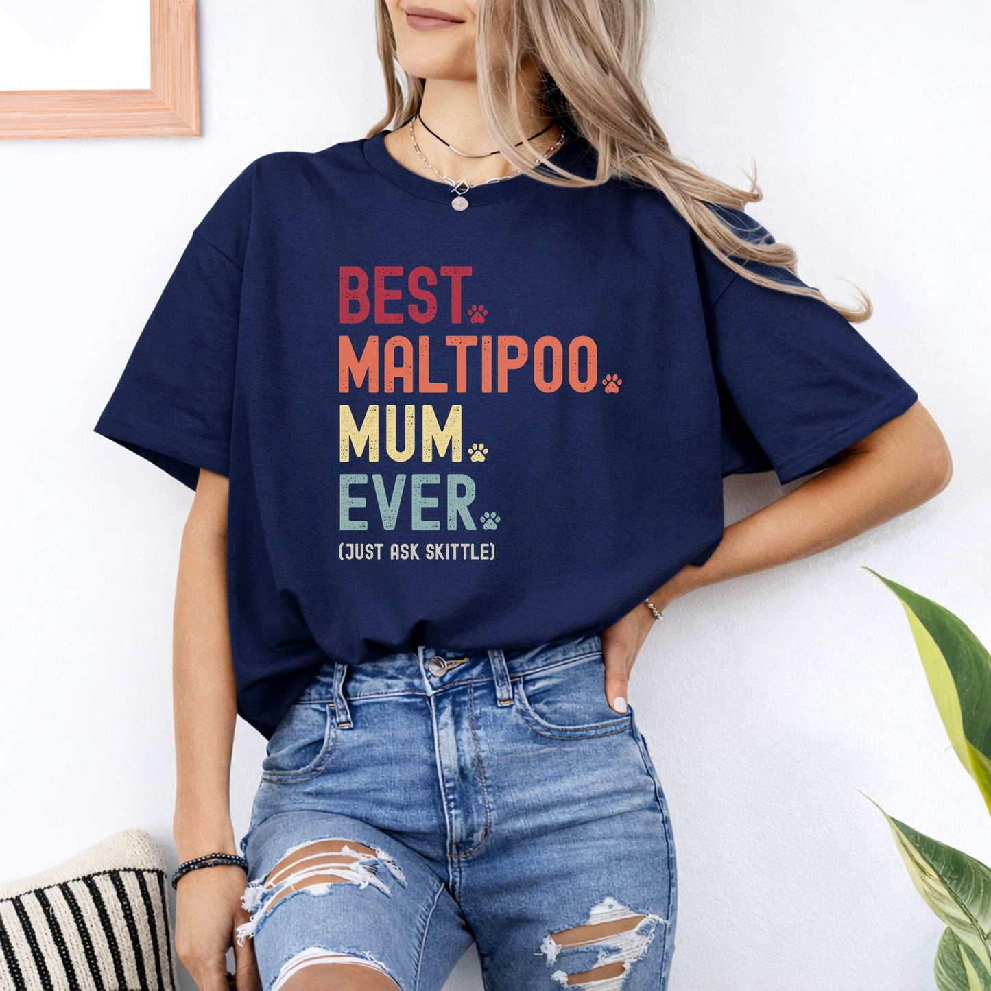 Maltipoo Mum Just Ask Shirt