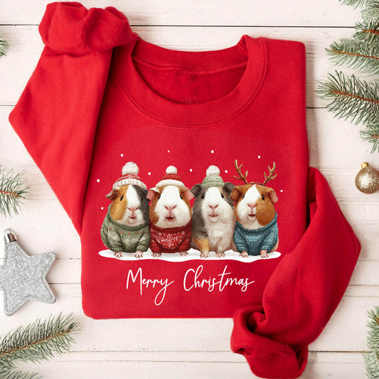 Guinea Pig Christmas Sweatshirt