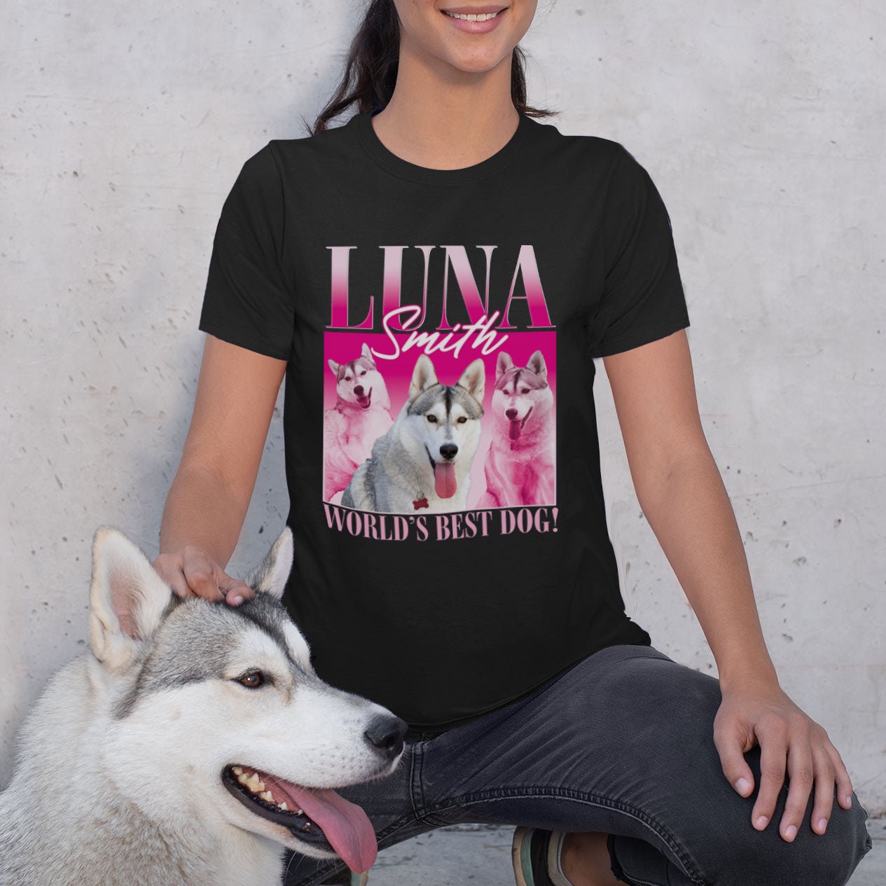 90s Style Custom Shirt - Hi Doggi