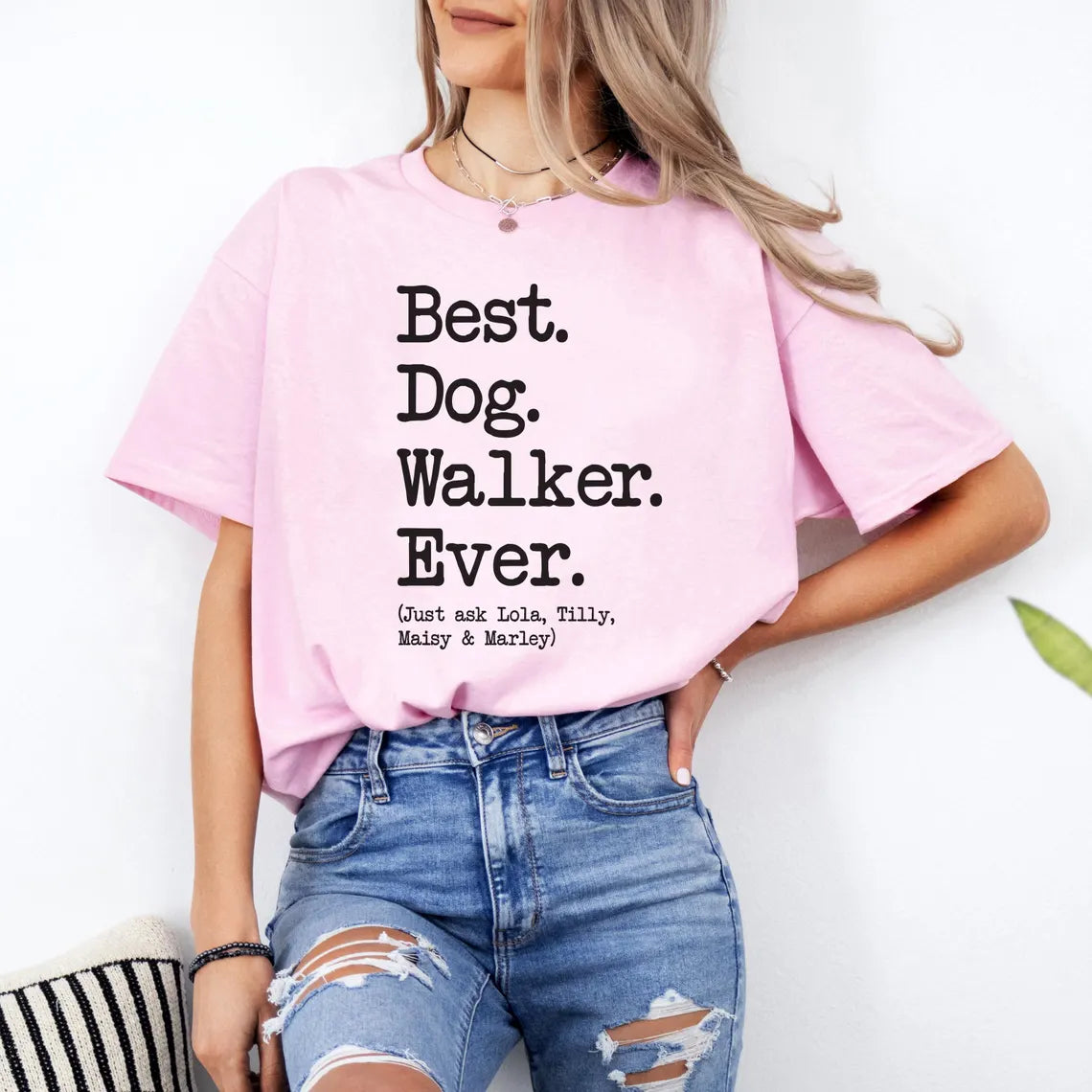 Dog Walker Type Shirt