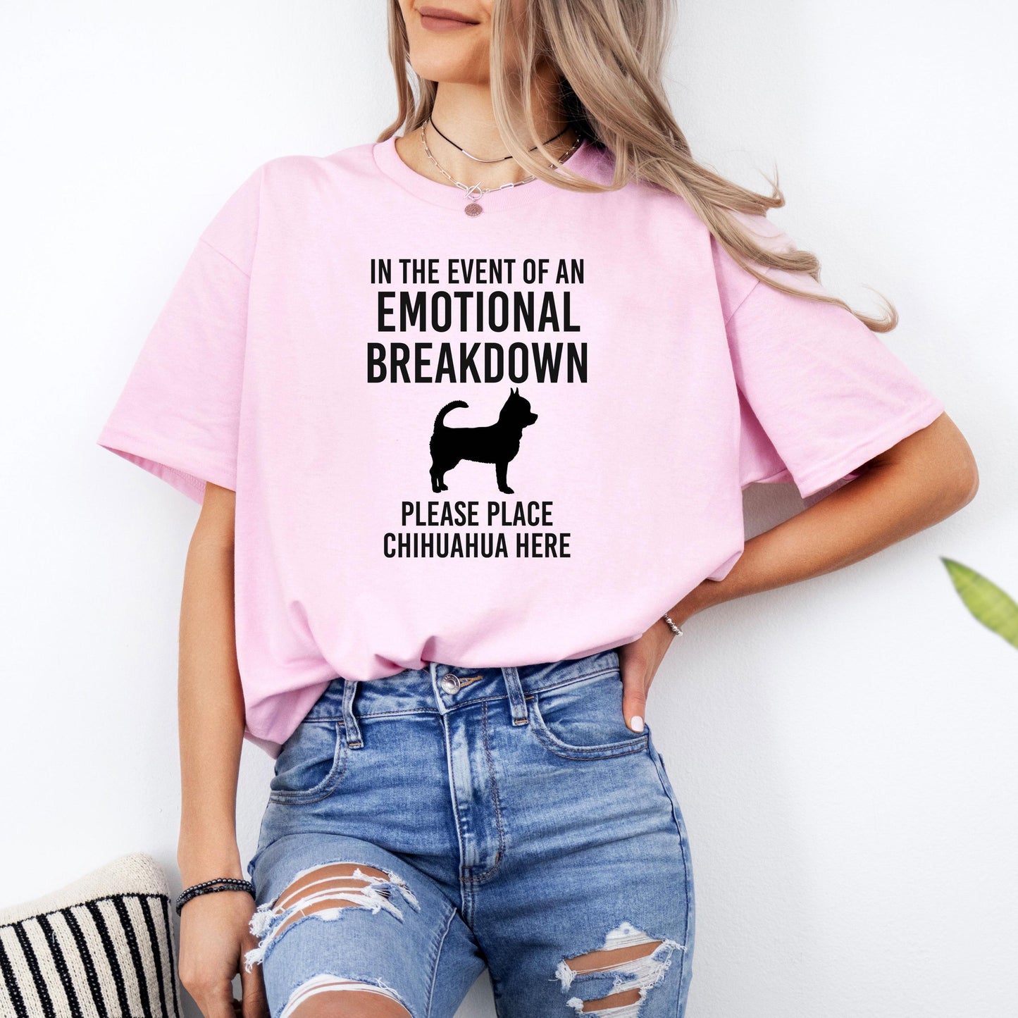 Chihuahua Emotional Breakdown Shirt
