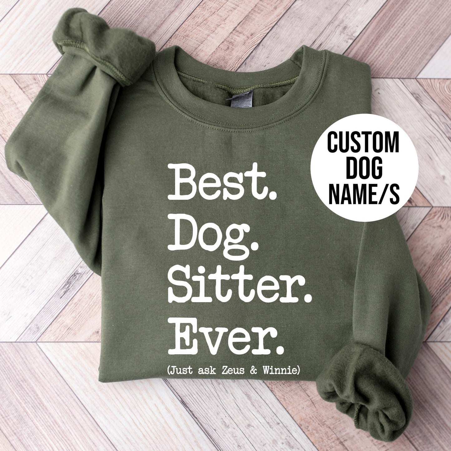 Dog Sitter Type Sweatshirt
