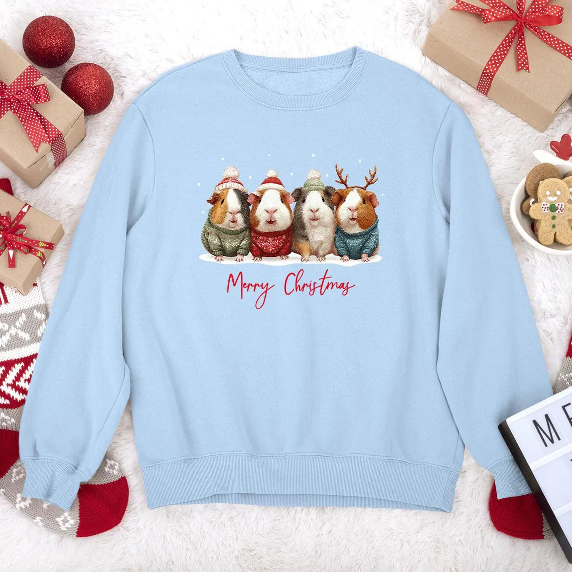 Guinea Pig Christmas Sweatshirt