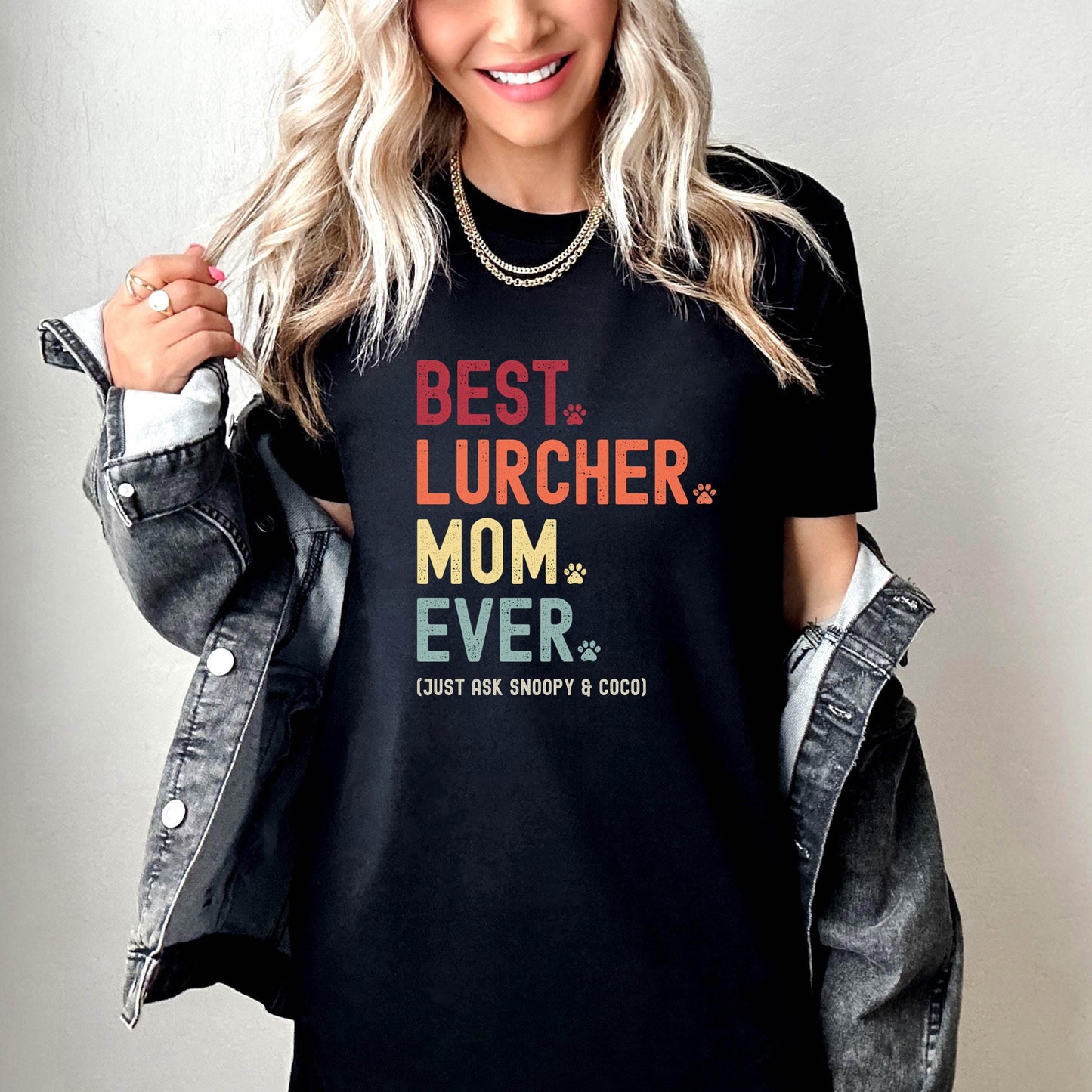 Lurcher Mom Just Ask Shirt