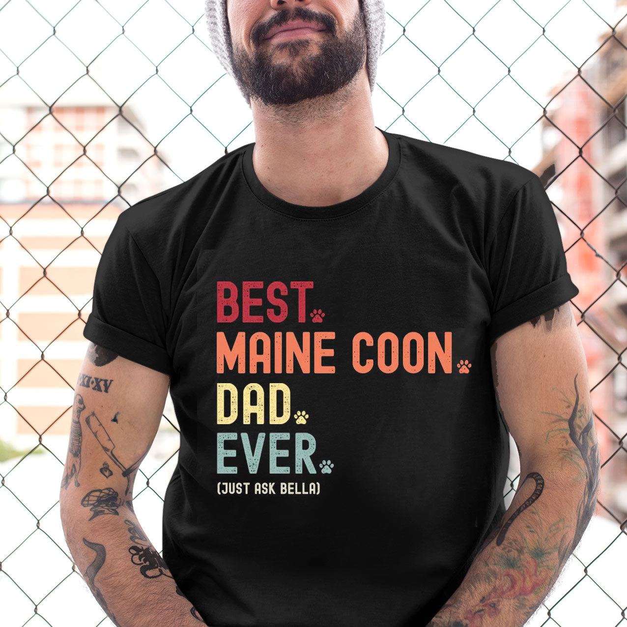Maine Coon Dad Just Ask Shirt
