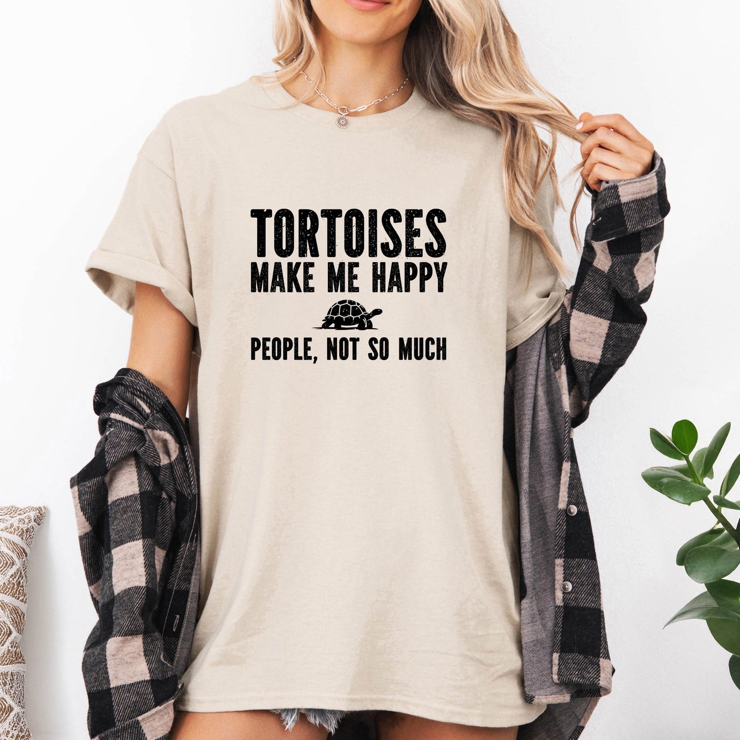 Tortoises Make Me Happy Shirt