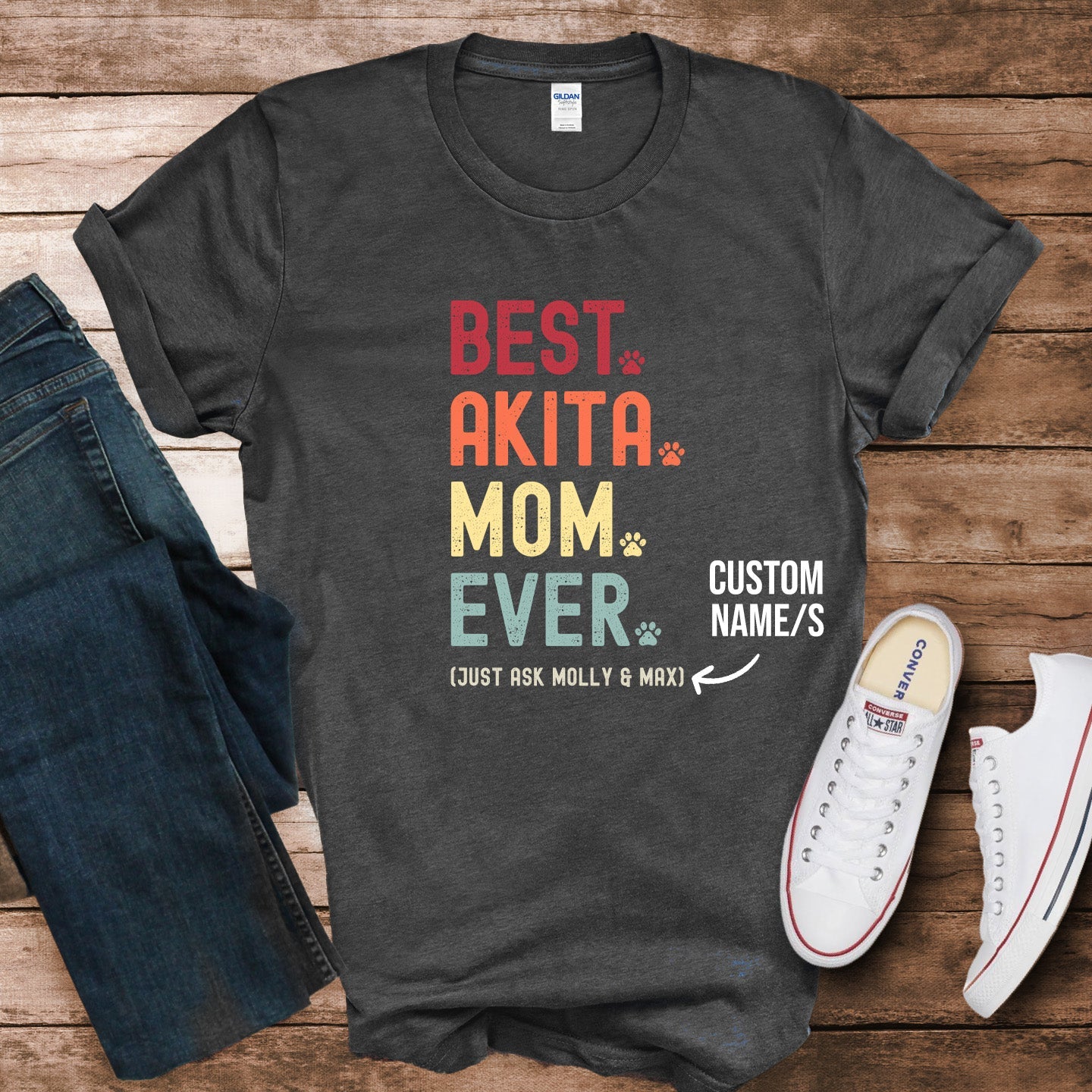 Akita Mom Just Ask Shirt - Hi Doggi