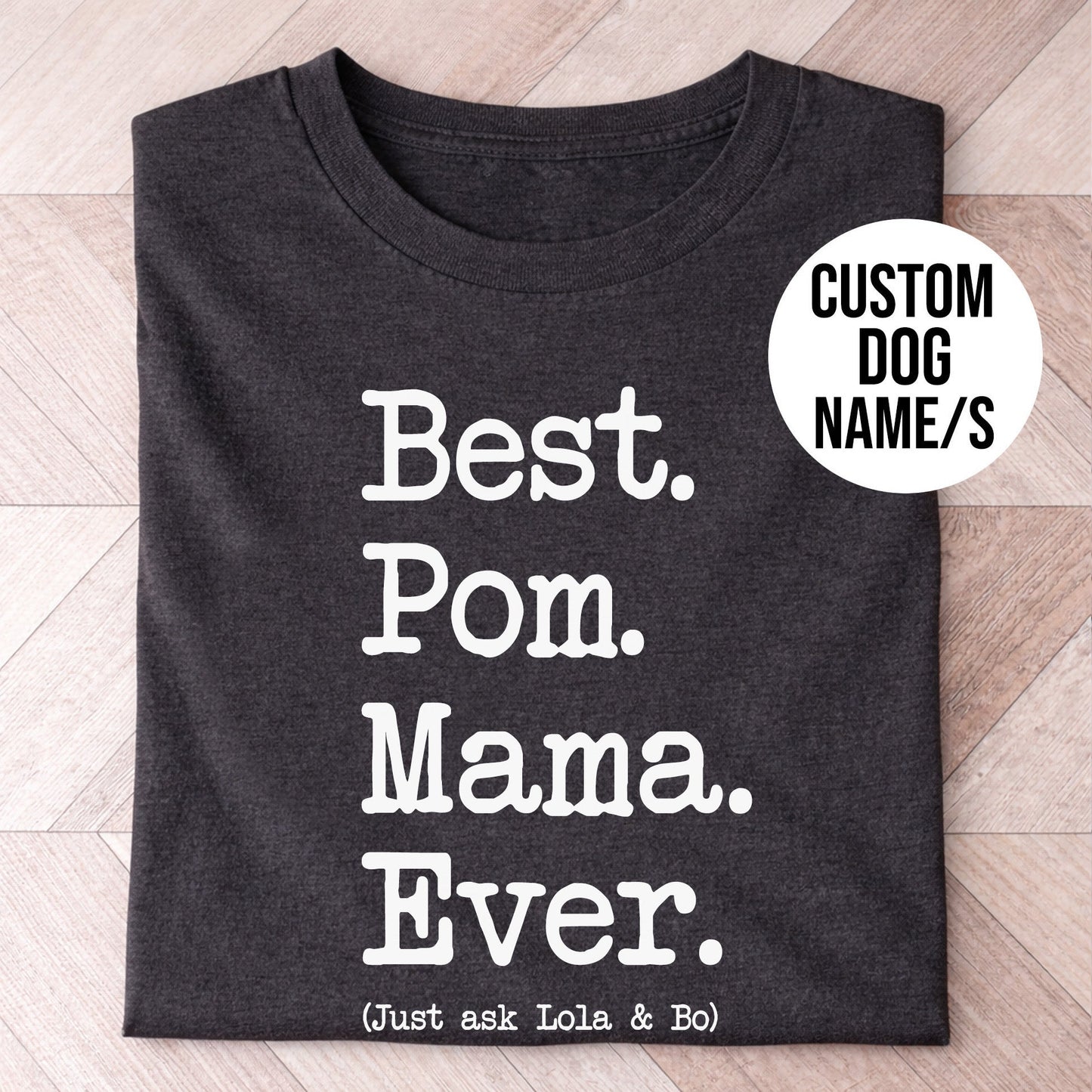 Best Pom Mama Type Shirt - Hi Doggi