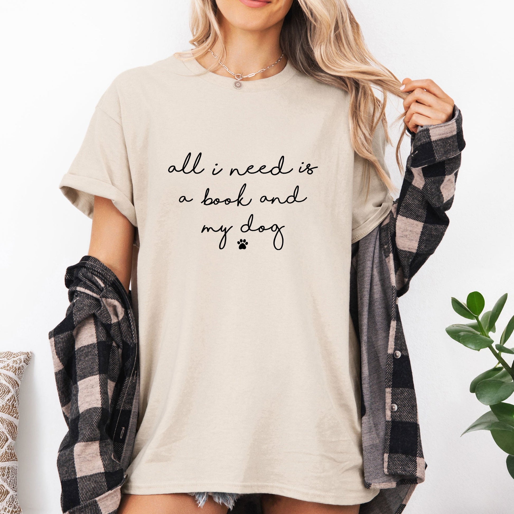 Book and my Dog Shirt - Hi Doggi