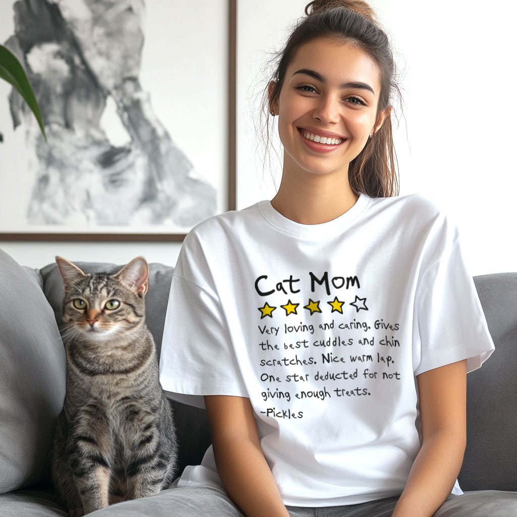 Cat Mom Review Shirt - Hi Doggi