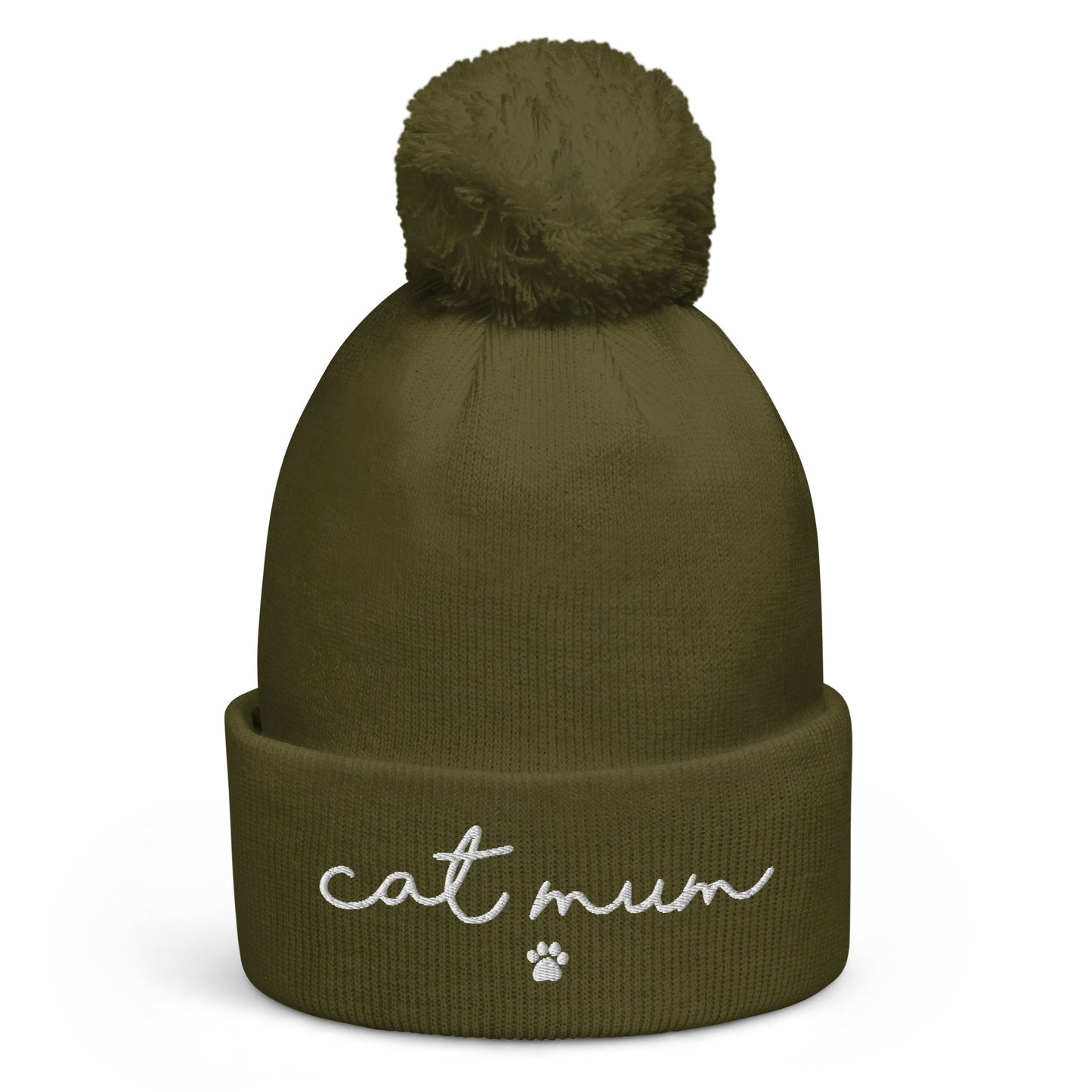 Cat Mum Pom Pom Beanie - Hi Doggi