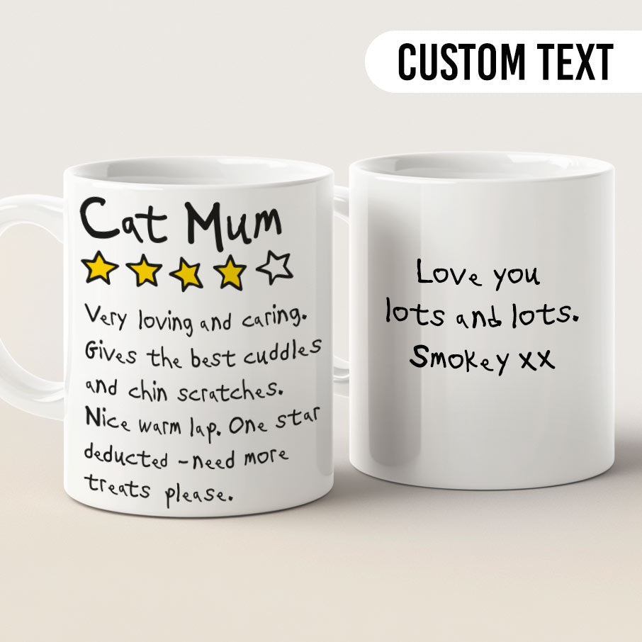 Cat Mum Review Mug - Hi Doggi