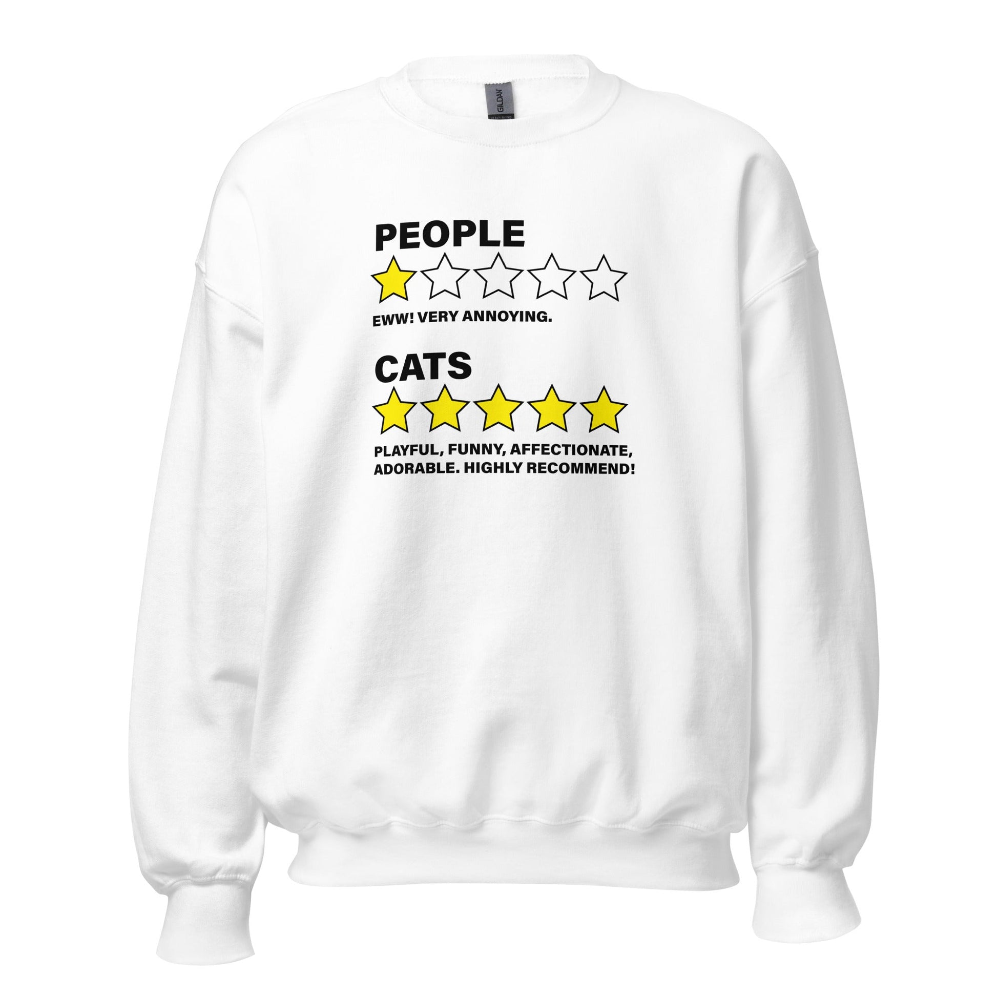 Cat Review Sweatshirt - Hi Doggi