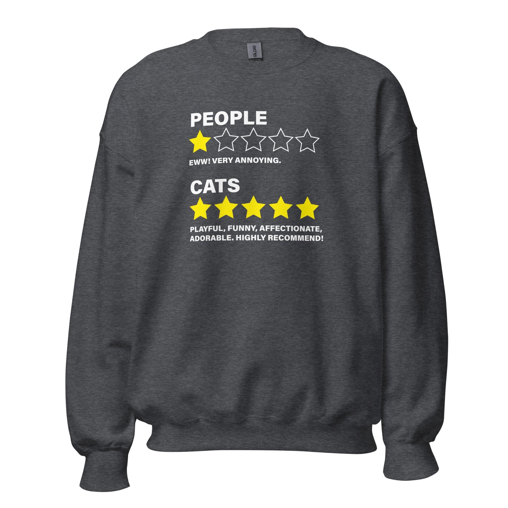 Cat Review Sweatshirt - Hi Doggi