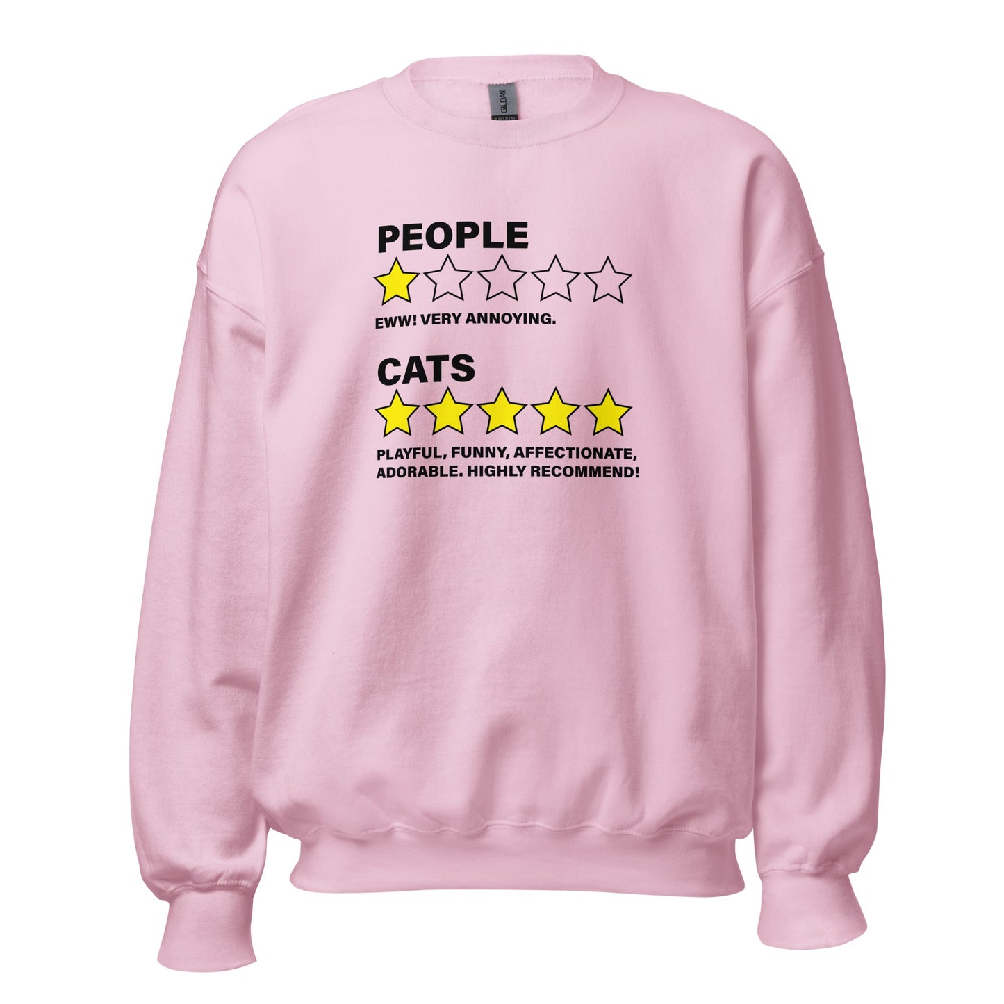 Cat Review Sweatshirt - Hi Doggi