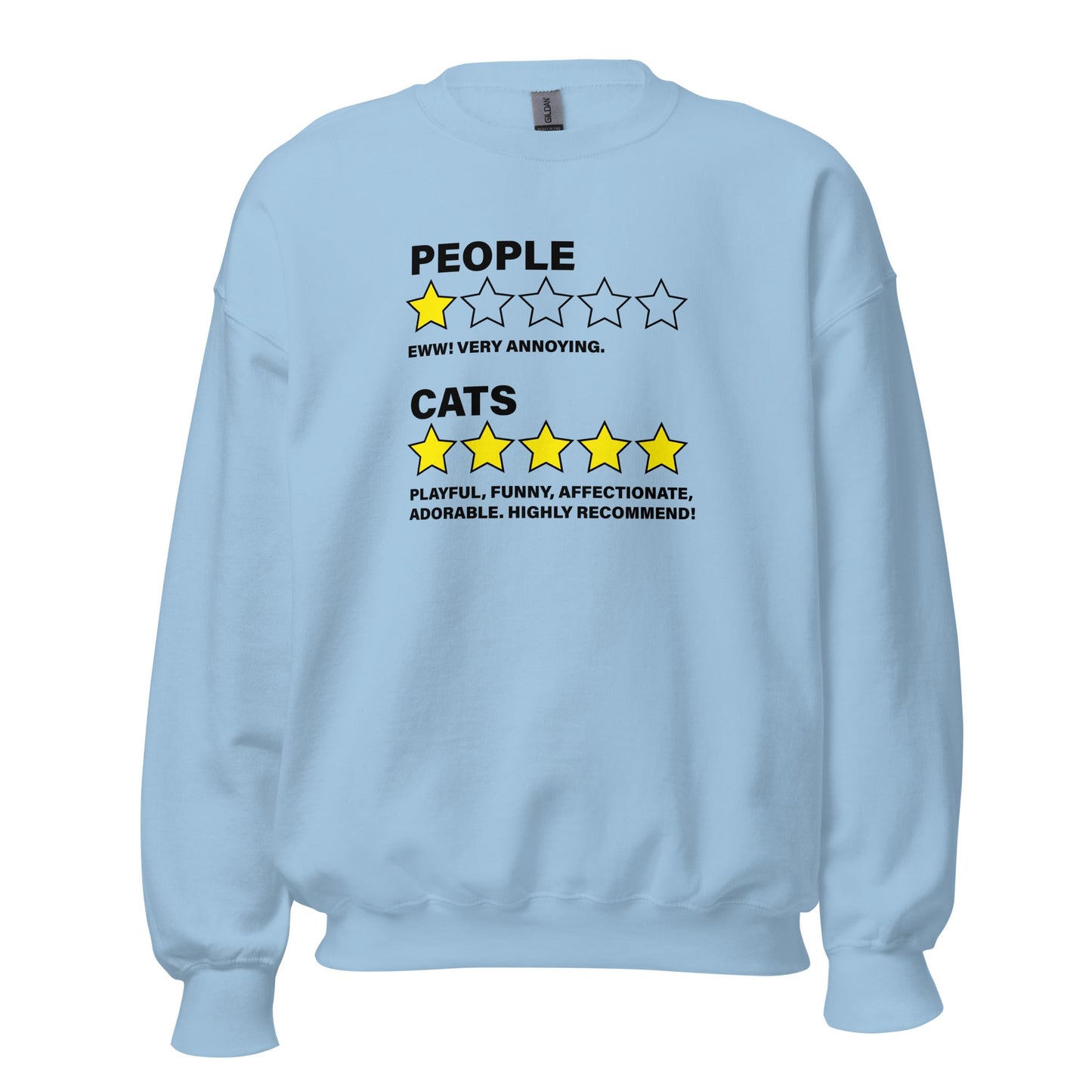 Cat Review Sweatshirt - Hi Doggi