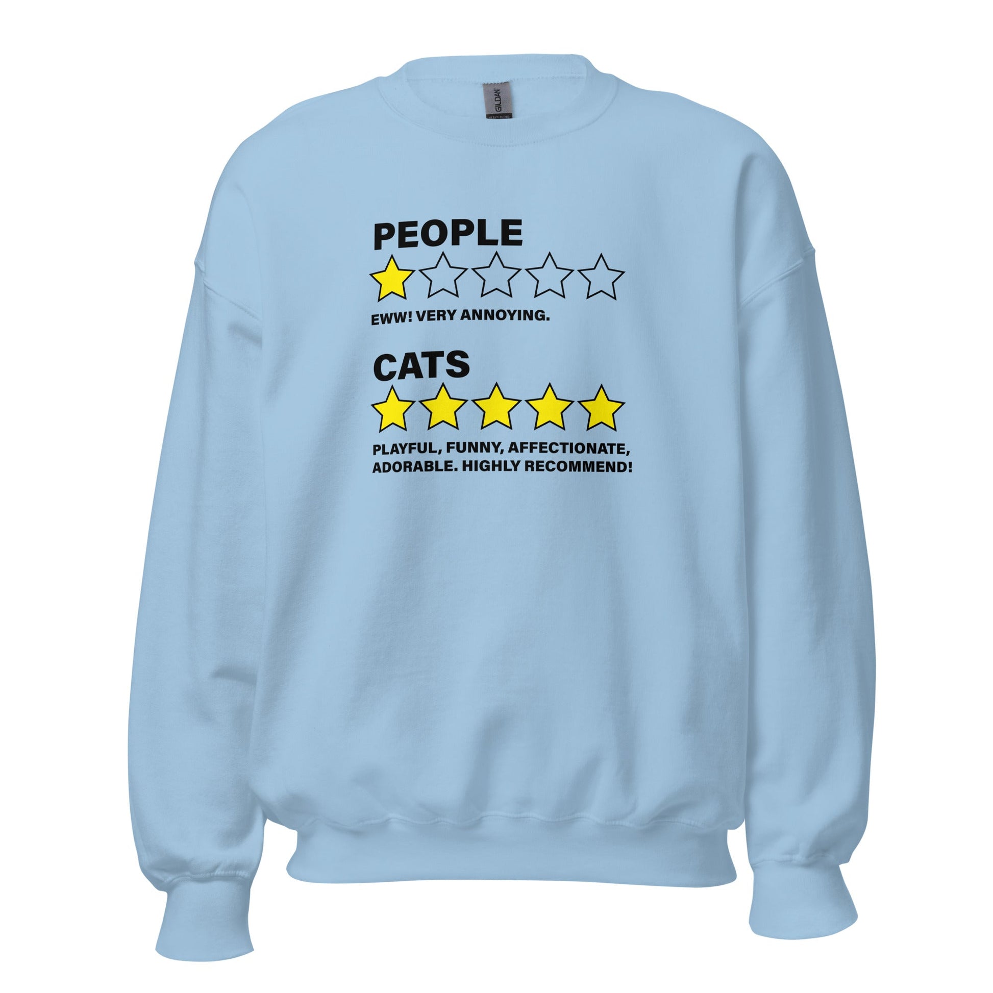 Cat Review Sweatshirt - Hi Doggi