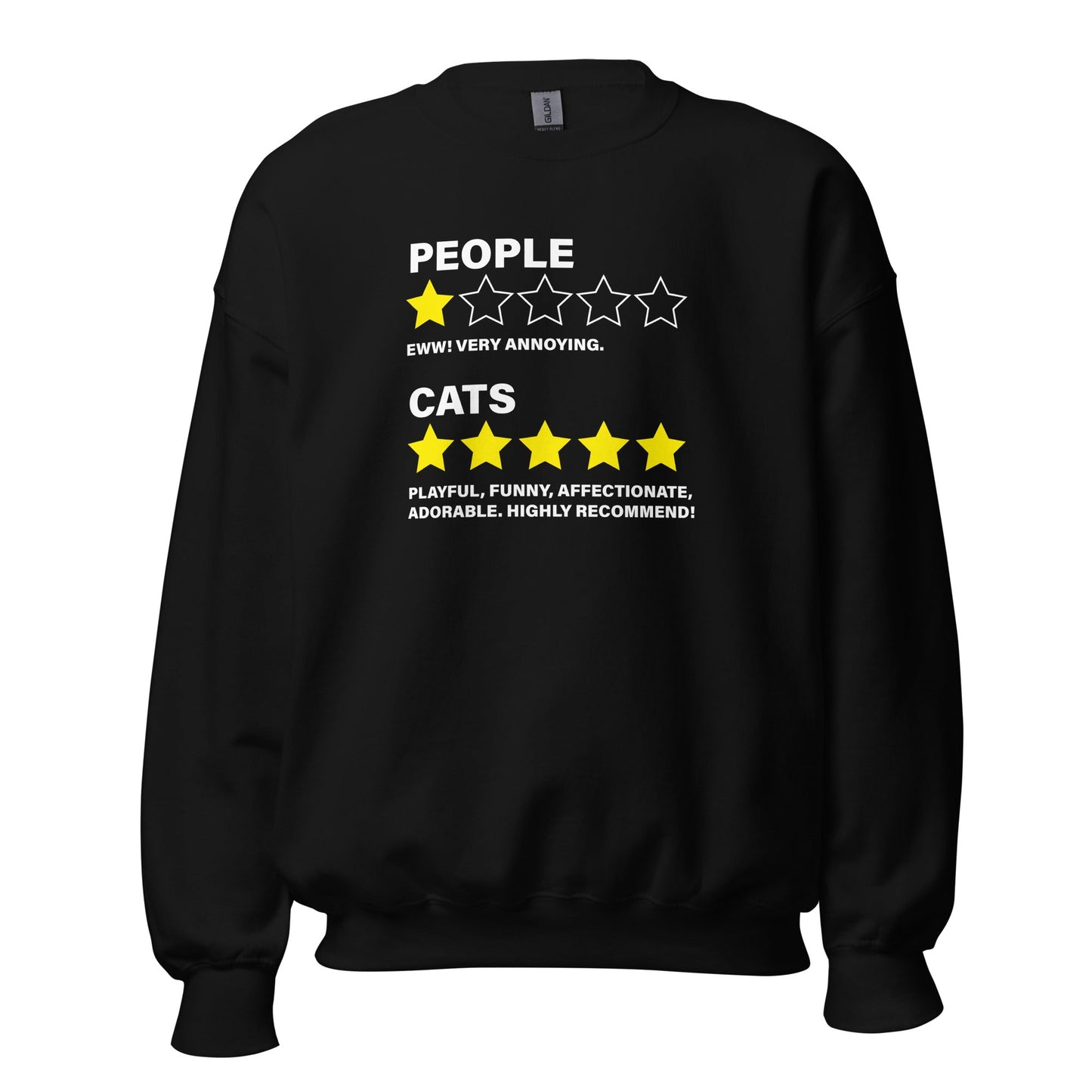 Cat Review Sweatshirt - Hi Doggi