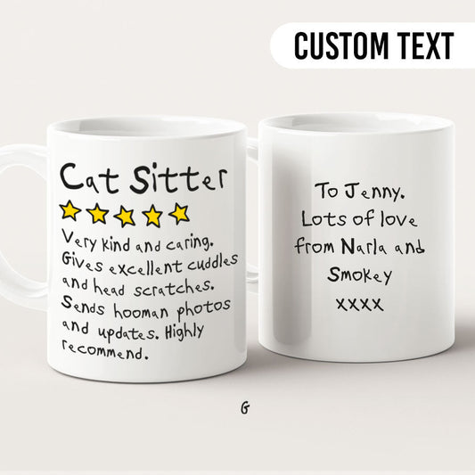 Cat Sitter Review Mug - Hi Doggi