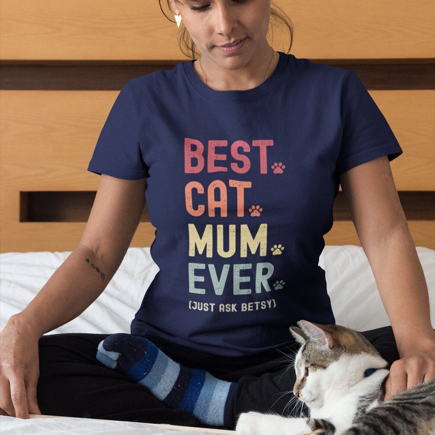 Cat Mum Just Ask Shirt