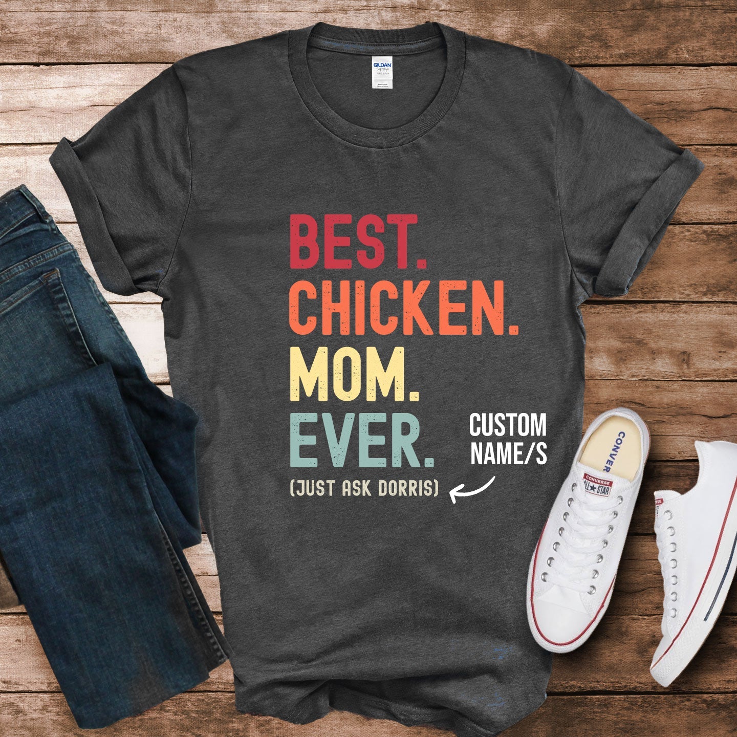 Chicken Mom Just Ask Shirt - Hi Doggi