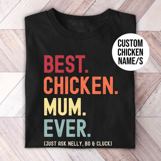 Chicken Mum Just Ask Shirt - Hi Doggi
