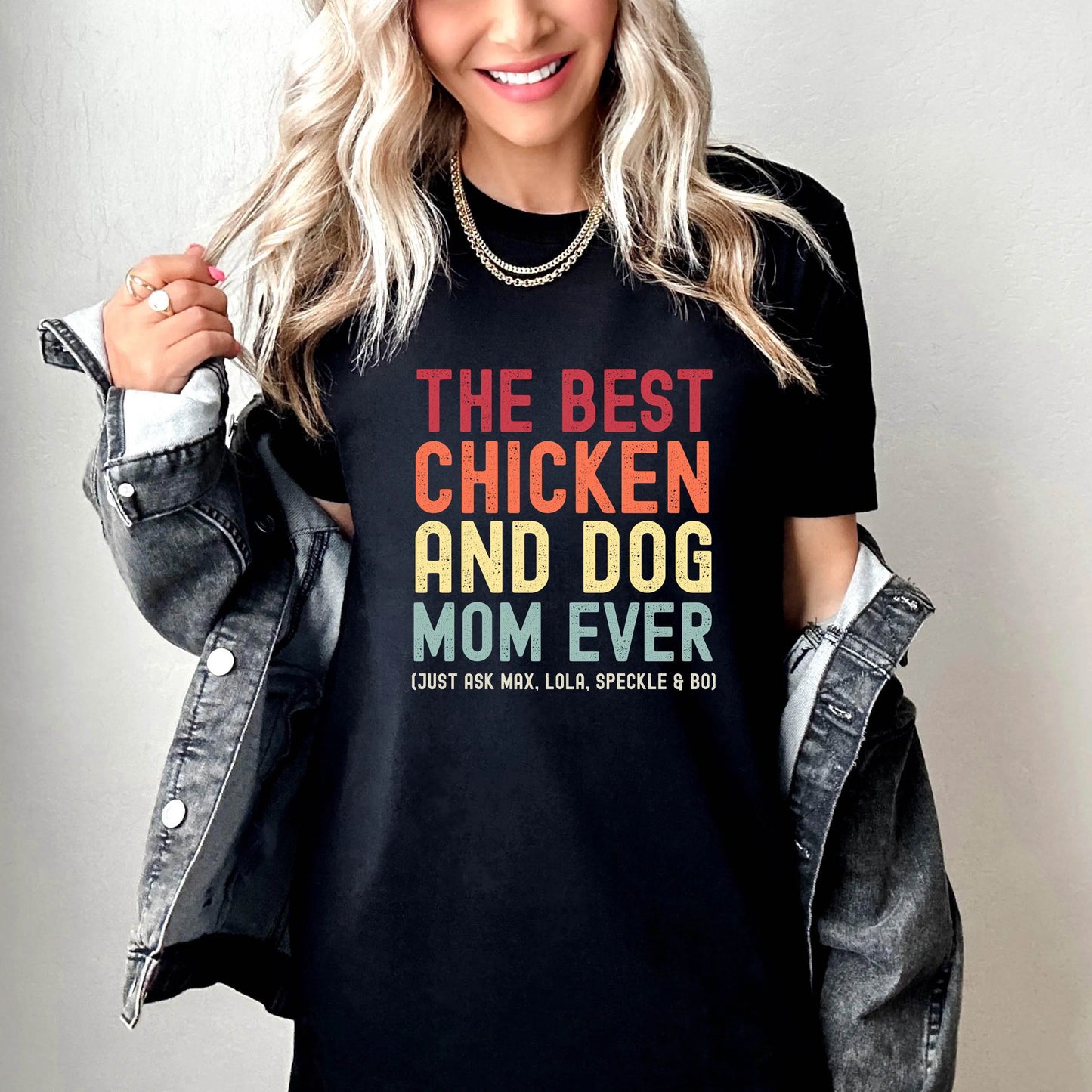 Chicken And Dog Mom Just Ask Shirt