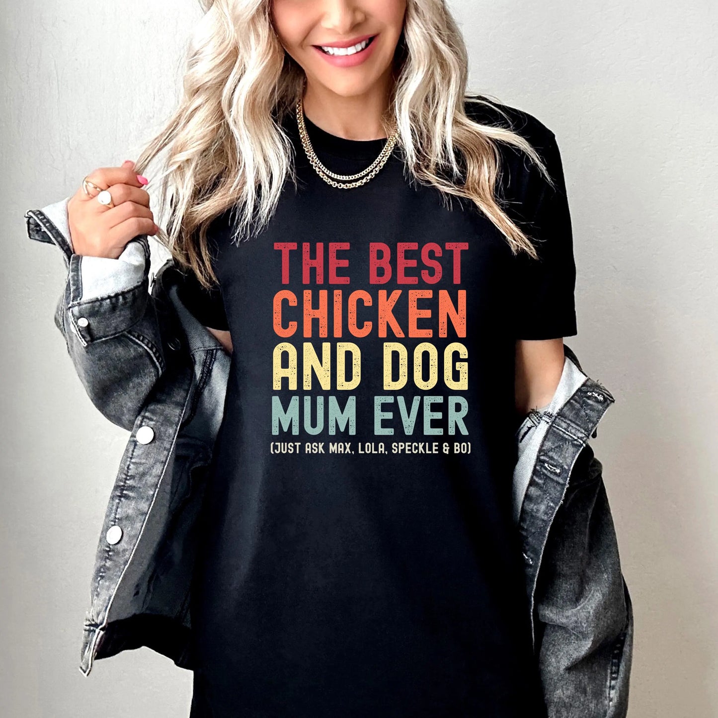 Chicken And Dog Mum Just Ask Shirt