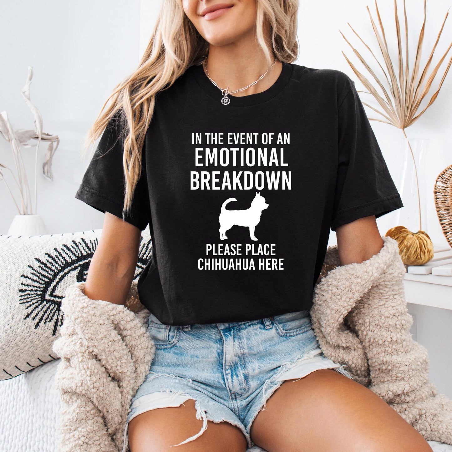 Chihuahua Emotional Breakdown Shirt