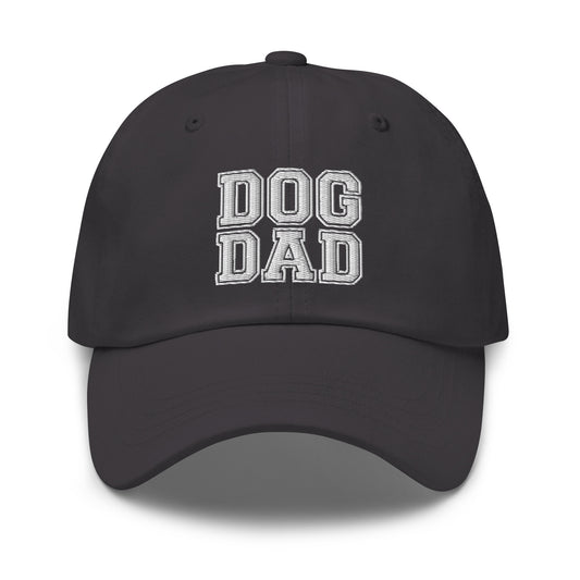 Dog Dad Embroidered Varsity Cap