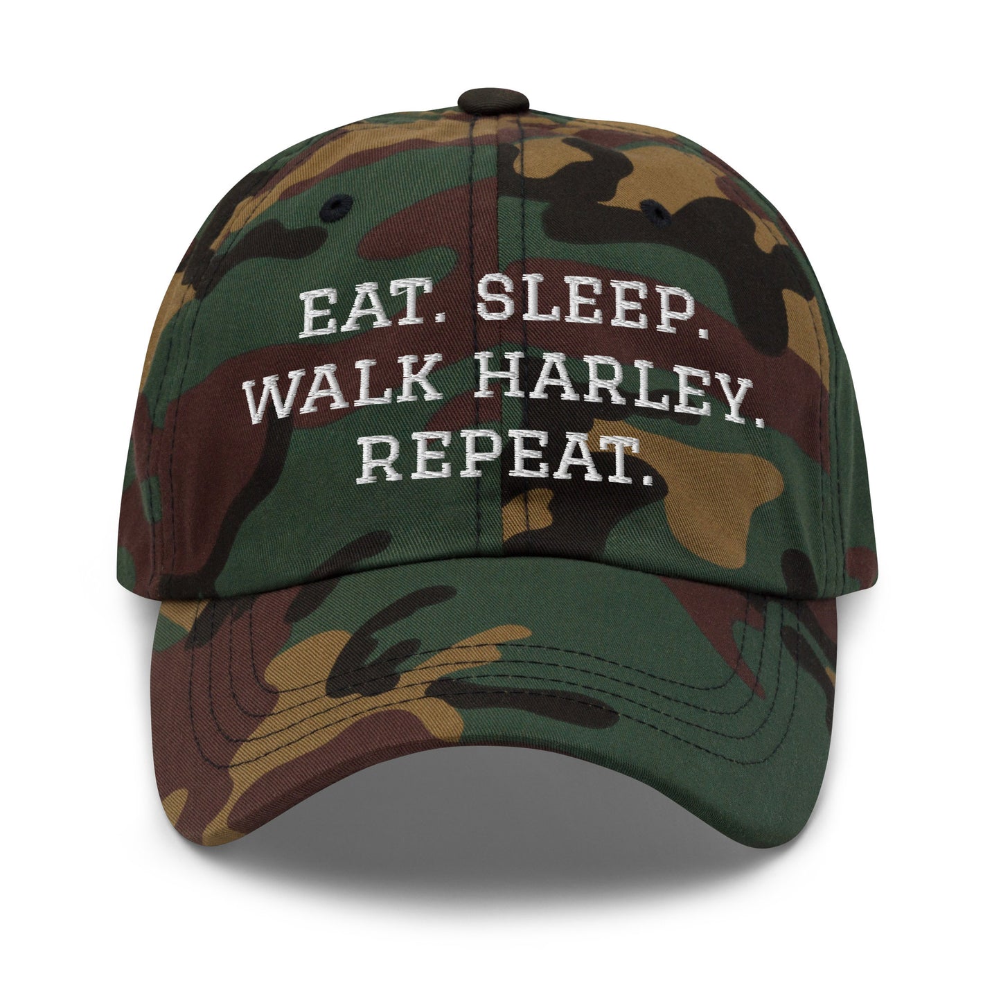 Custom Name Eat Sleep Walk Dog Cap