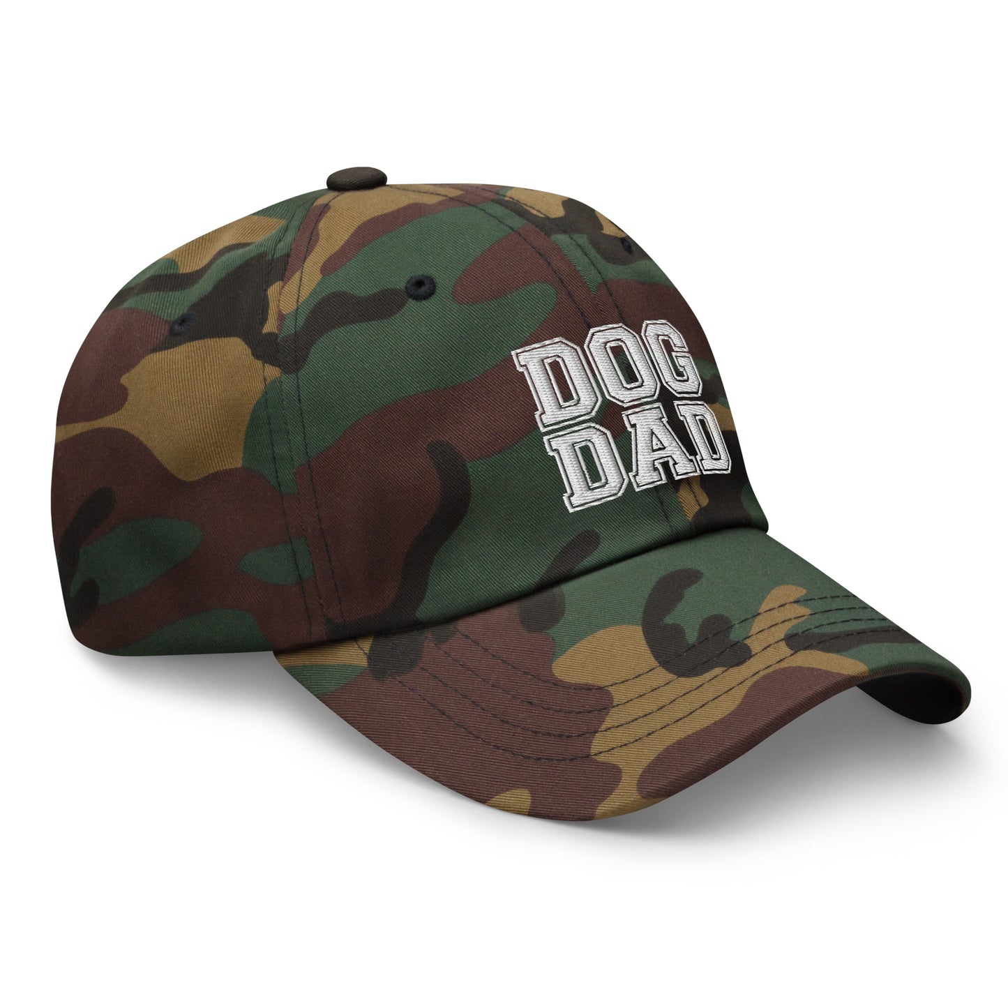 Dog Dad Embroidered Varsity Cap