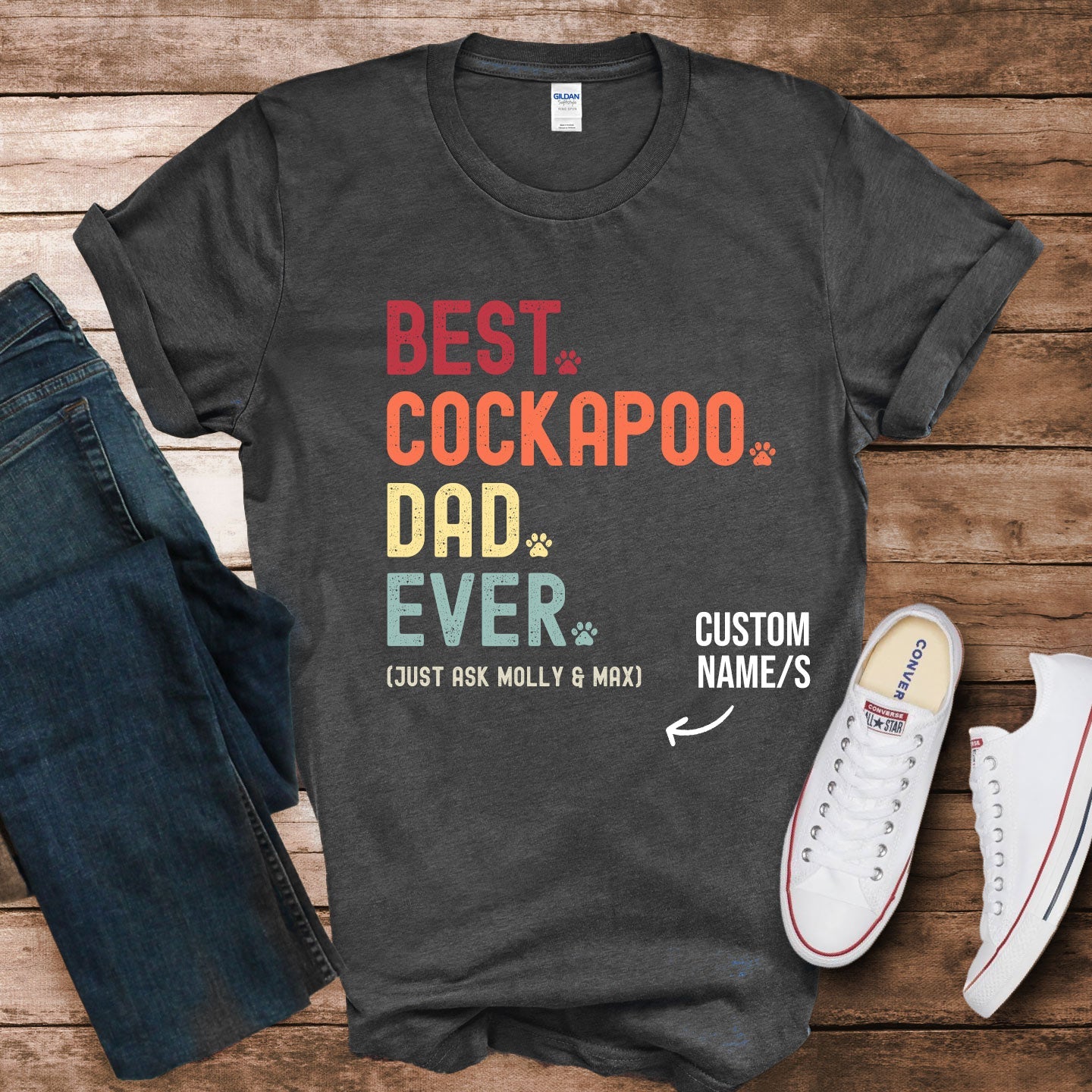 Cockapoo Dad Just Ask Shirt - Hi Doggi