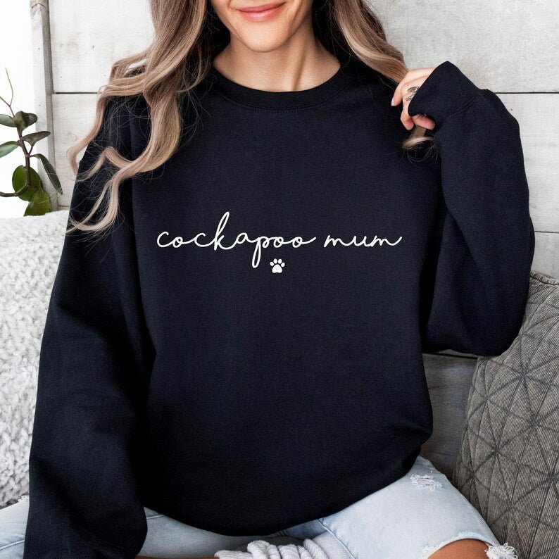 Cockapoo Mum Sweatshirt - Hi Doggi