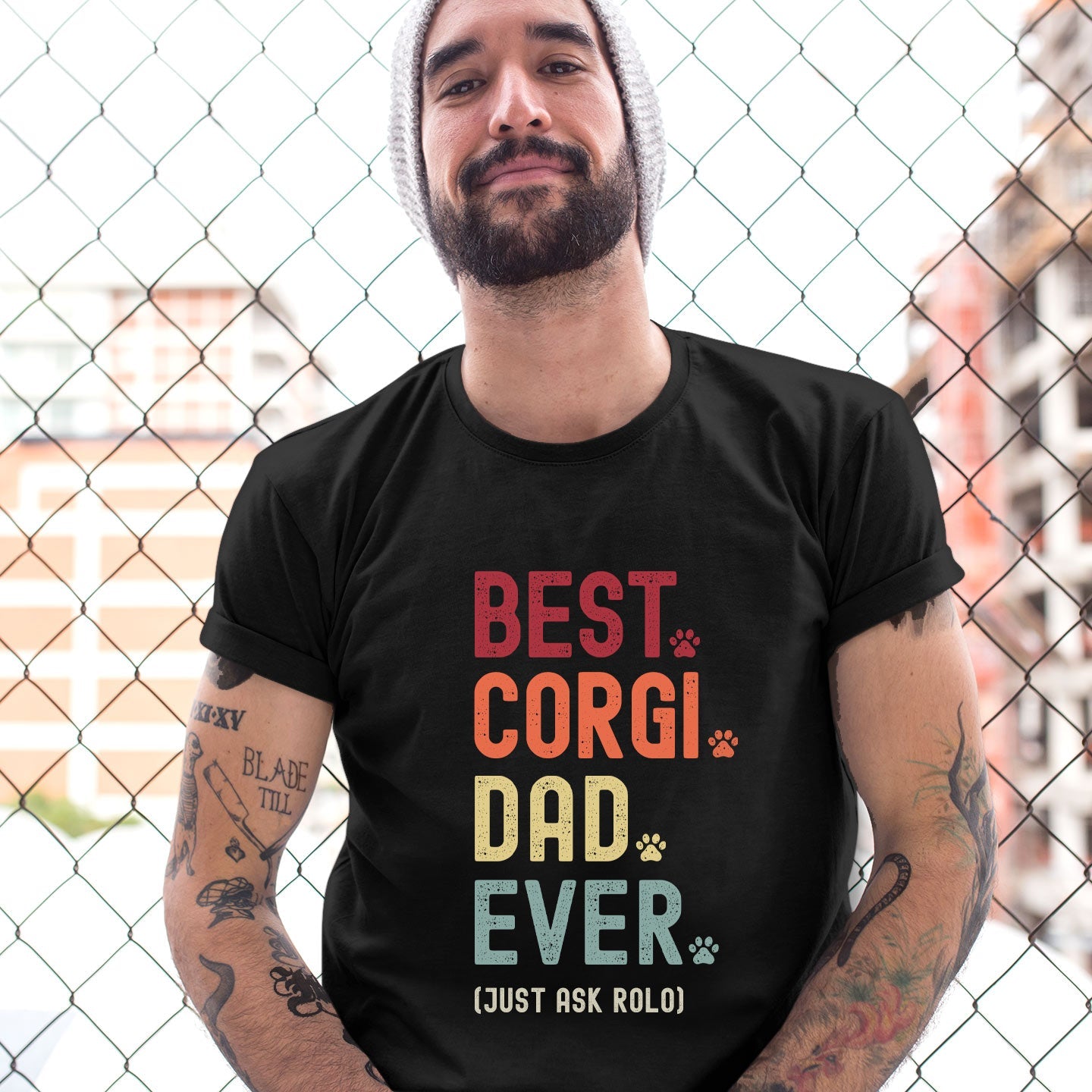 Corgi Dad Just Ask Shirt - Hi Doggi