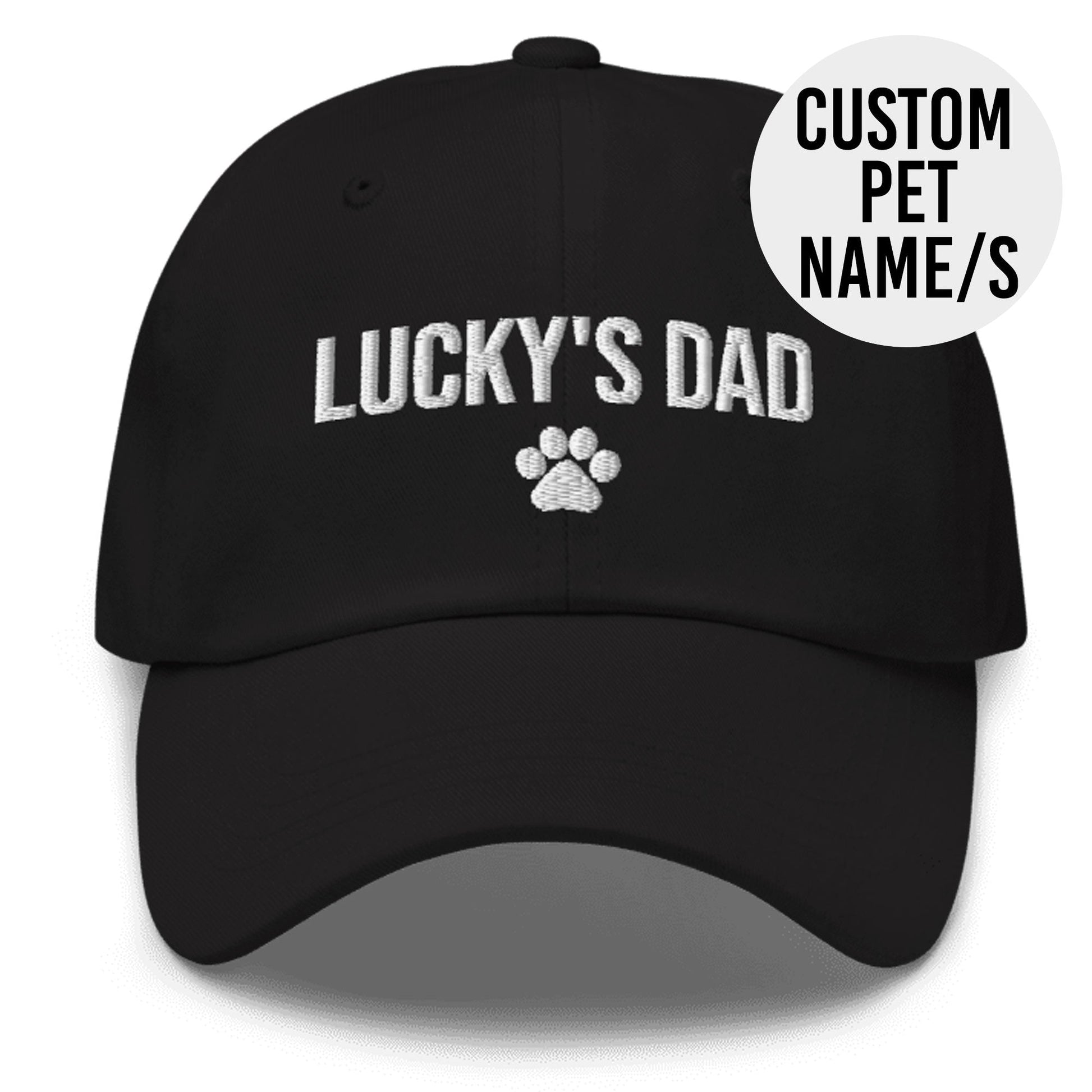 Custom Name Dad Cap - Hi Doggi