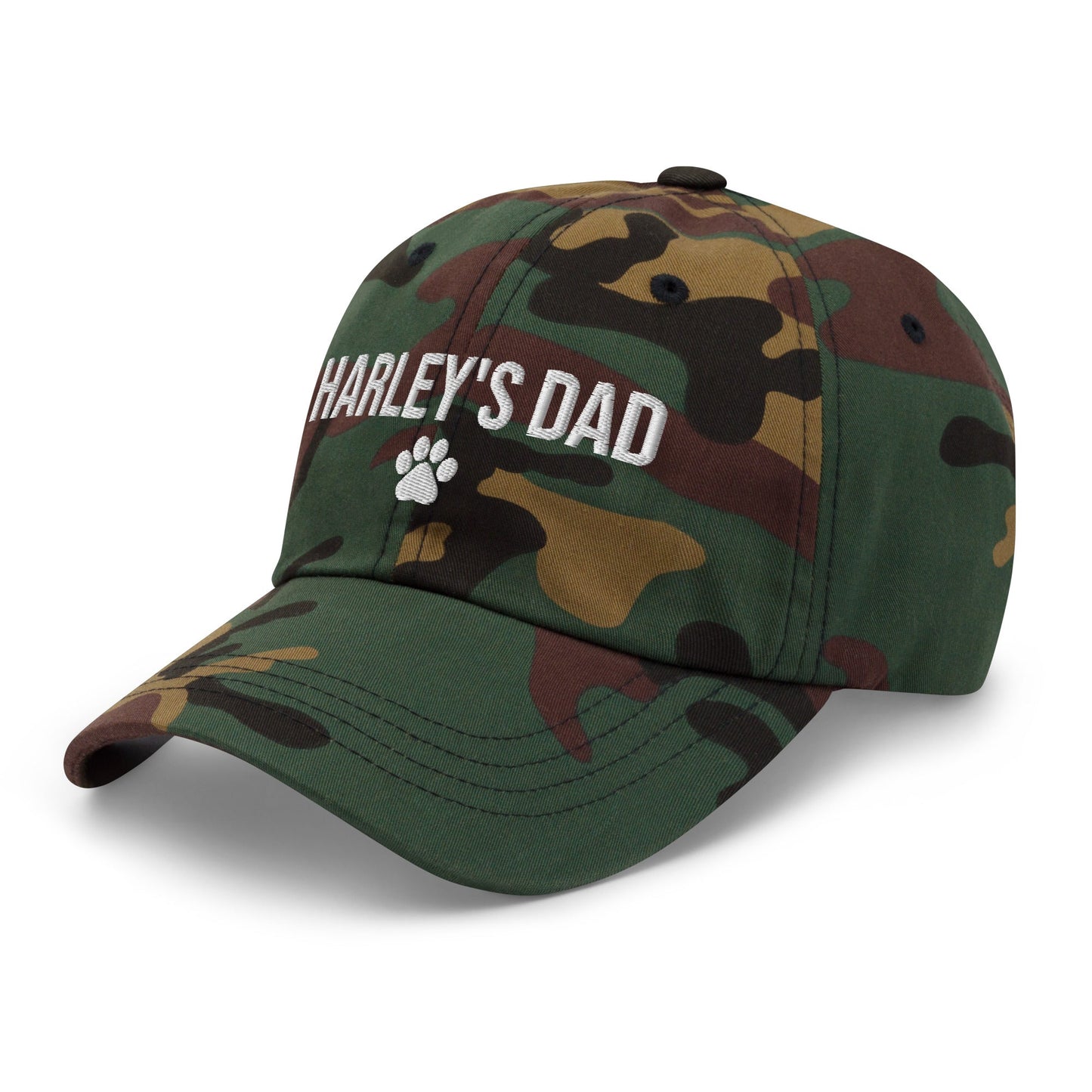 Custom Name Dad Cap - Hi Doggi
