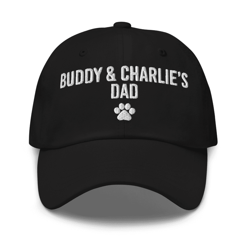 Custom Name Dad Cap - Hi Doggi