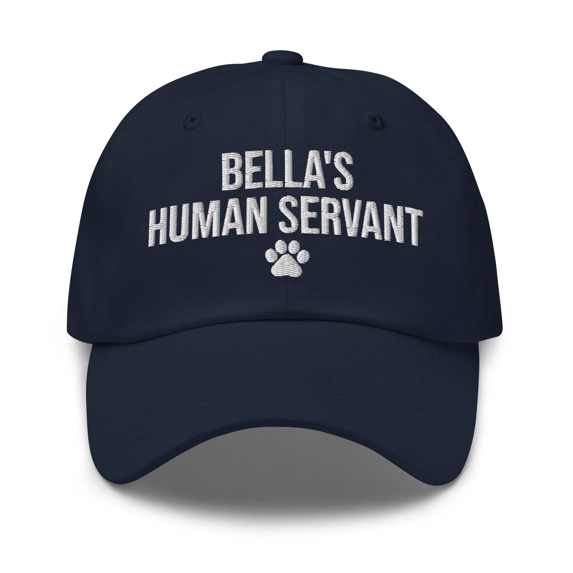 Custom Name Human Servant Cap - Hi Doggi