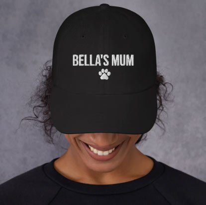 Custom Name Mum Cap - Hi Doggi