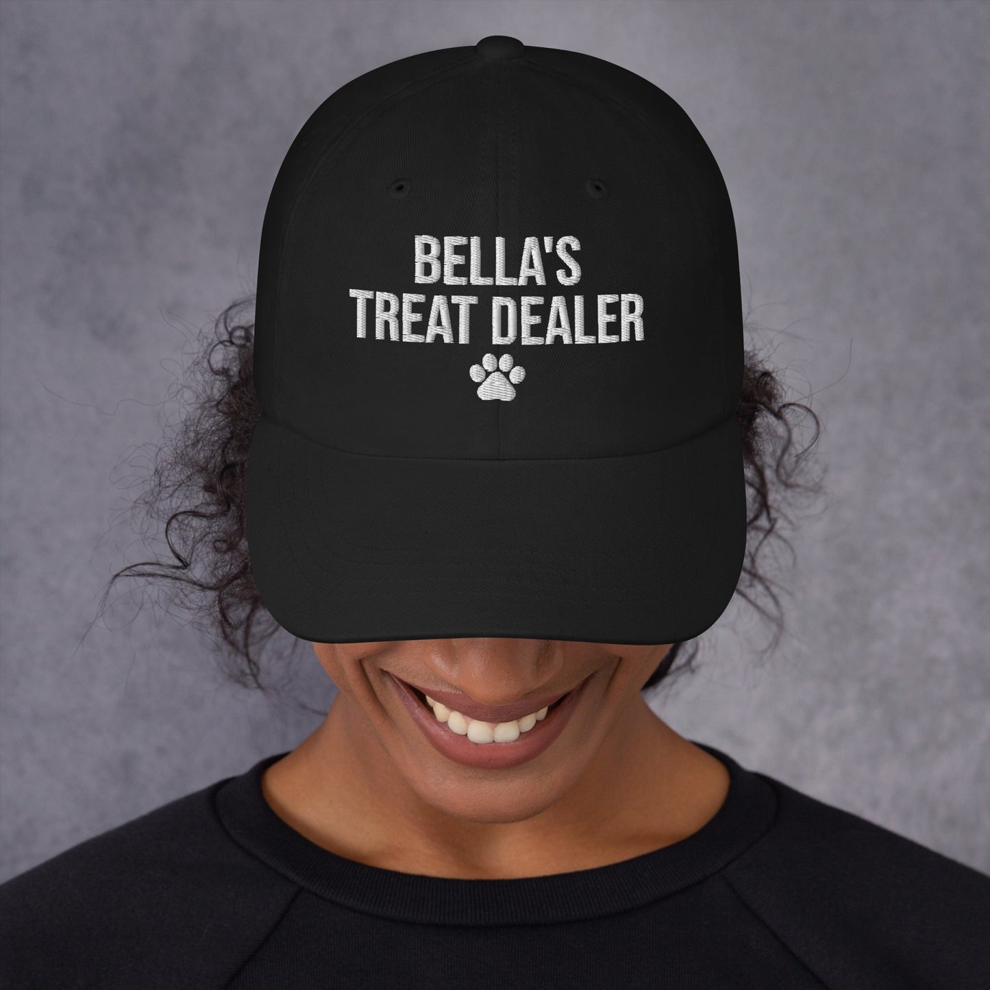 Custom Name Treat Dealer Cap - Hi Doggi