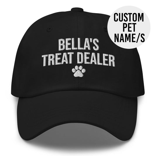 Custom Name Treat Dealer Cap - Hi Doggi