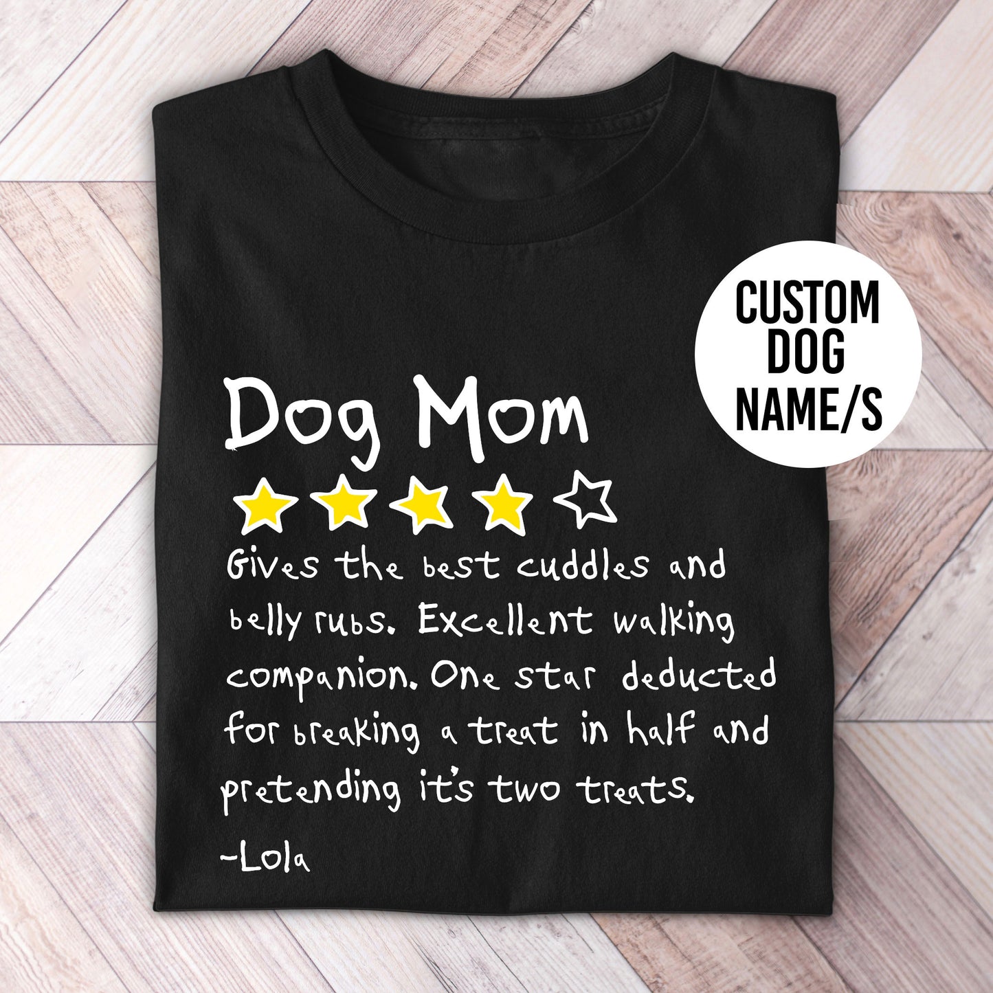 Dog Mom Review Shirt