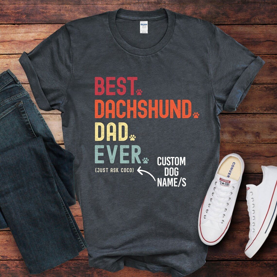 Dachshund Dad Just Ask Shirt - Hi Doggi
