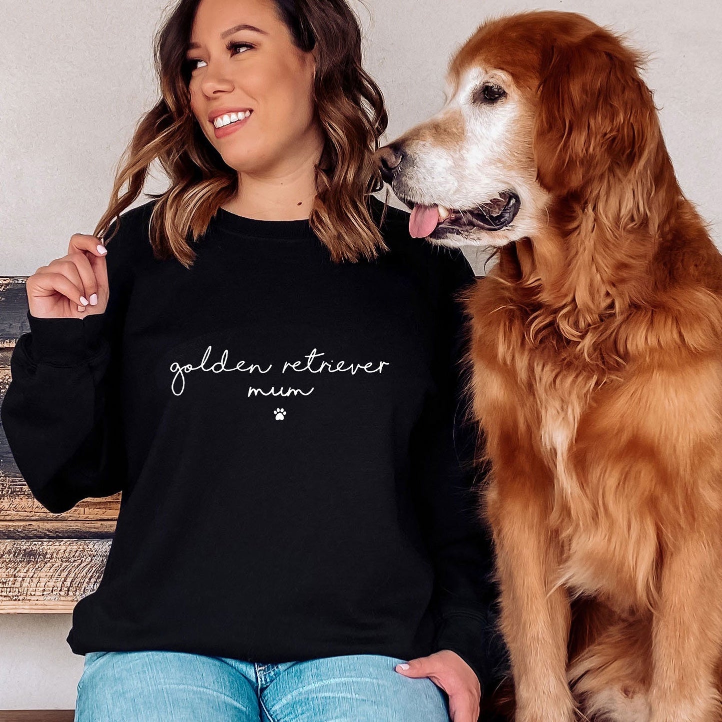 Dog Breed Mum Sweatshirt - Hi Doggi