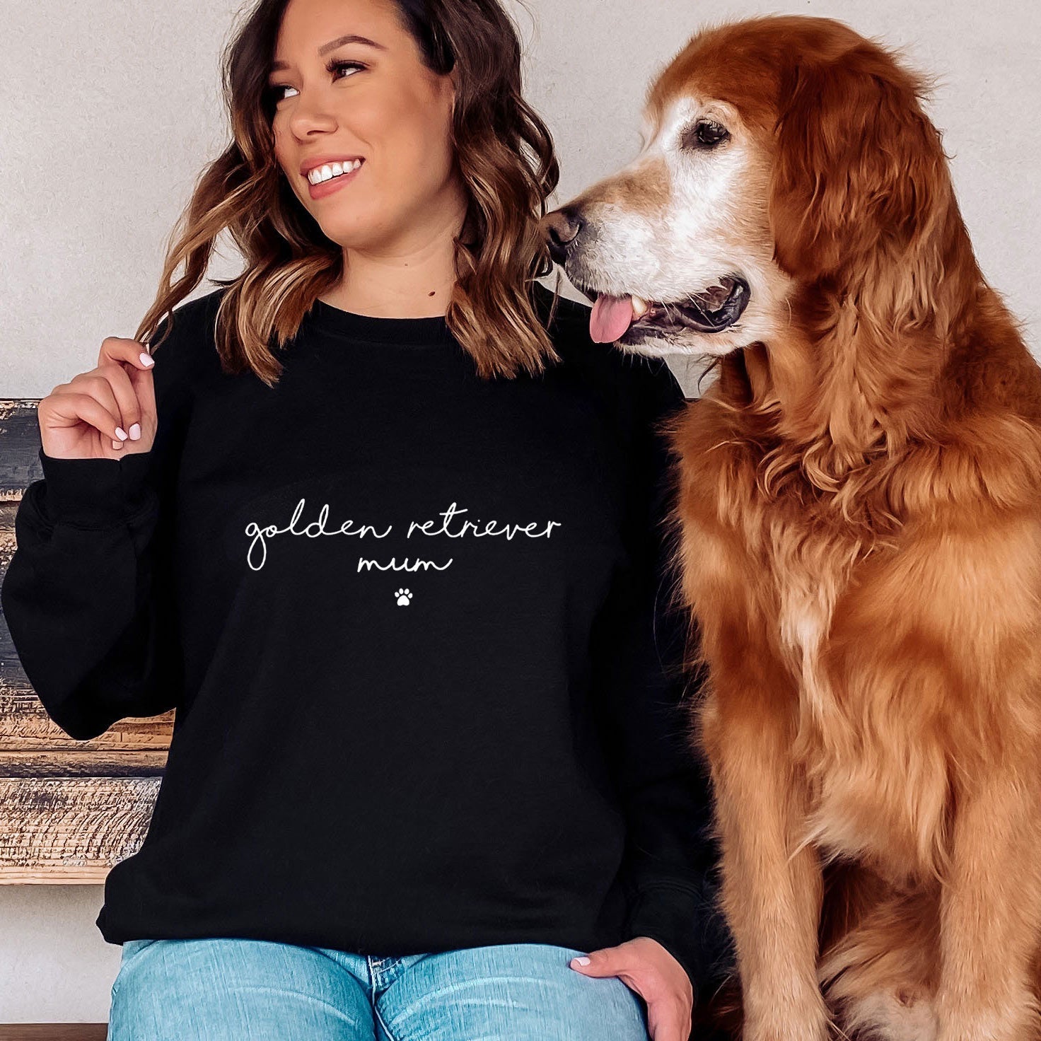 Dog Breed Mum Sweatshirt - Hi Doggi